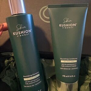Skin Kushion Nourishing Shampoo and Conditioner Set - Green